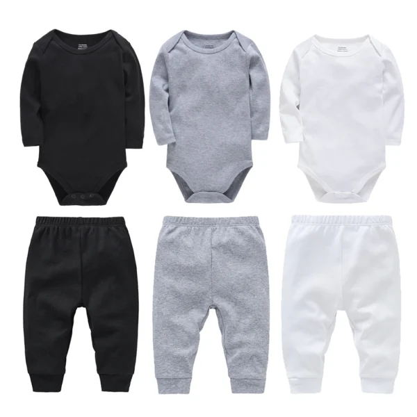 Muslin Romper & Pants 2-Piece Set