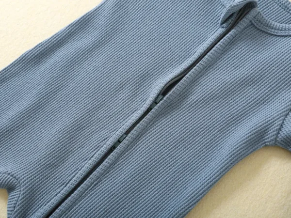 Waffle Cotton Zip Sleeper