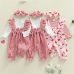Bear Print Cotton Pyjama Set