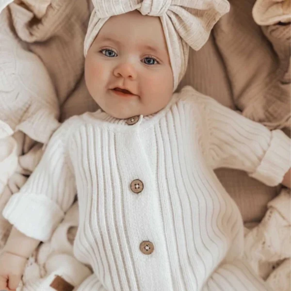 Long Sleeve Knit Jumpsuit
