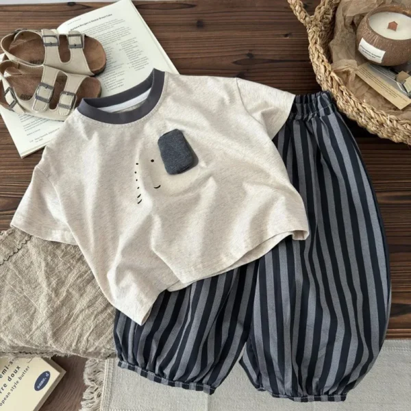 Sca3729ea32244967a999d9f4311e1c29I.webp Cotton Tee & Pants Set