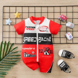 Little Bear Muslin Romper