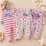 Bear Print Cotton Pyjama Set
