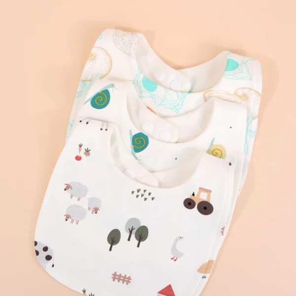 Muslin 360° Bandana Bibs (3 Pack)