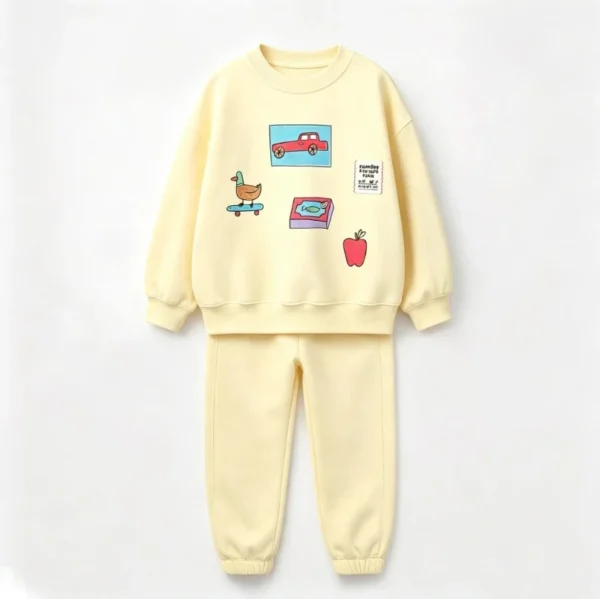 Bear Sweatshirt & Jogger Set