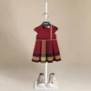 Sd1fd09d602c84fc098b4f548f927b2bec.webp Red Tartan Pleated Dress