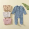 Waffle Cotton Zip Sleeper