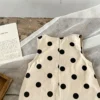 Polka Dot Sleeveless Romper