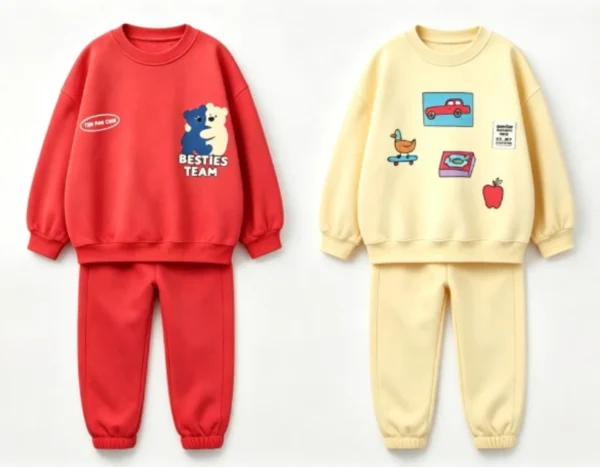 Bear Sweatshirt & Jogger Set