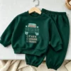Car Graphic Sweatshirt Set