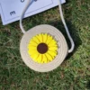 Flower Straw Mini Bag
