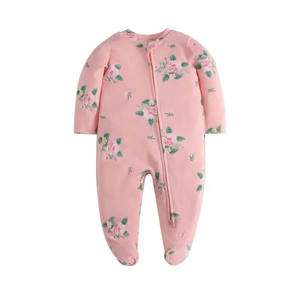Classic White Zip Sleepsuit