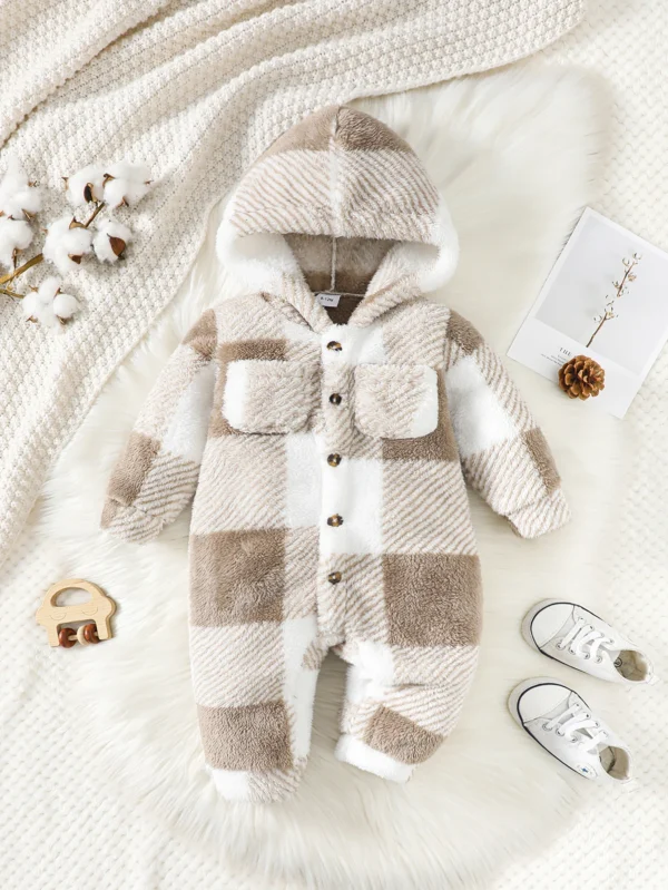 Sf0ff4b7bd0114877a25db722551fc8a7b.webp Plaid Hooded Plush Jumpsuit