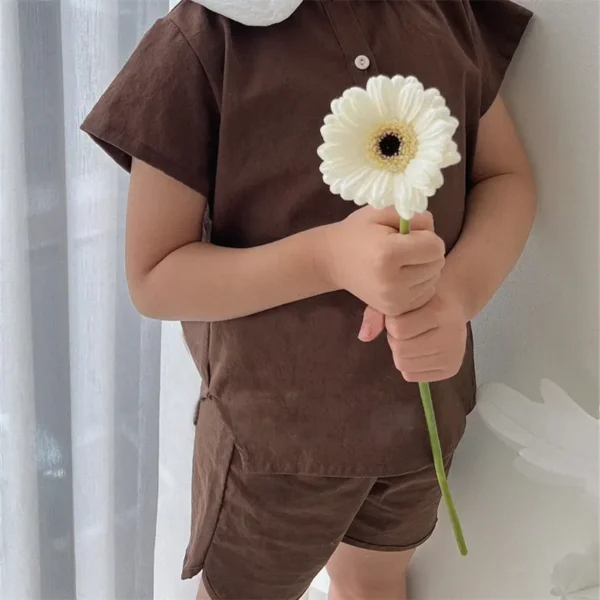 Cotton Shirt & Shorts Lounge Set