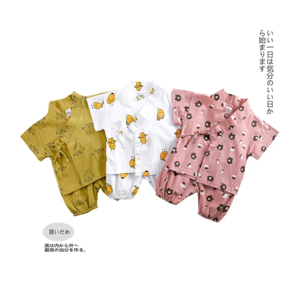 Kimono Top & Shorts Pyjamas