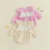 Plaid Duck Bubble Romper