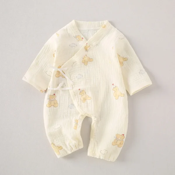 Gauze Kimono Romper