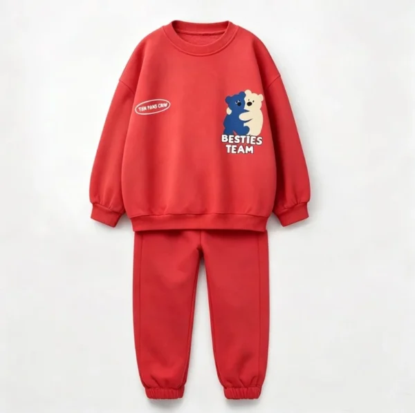 Bear Sweatshirt & Jogger Set